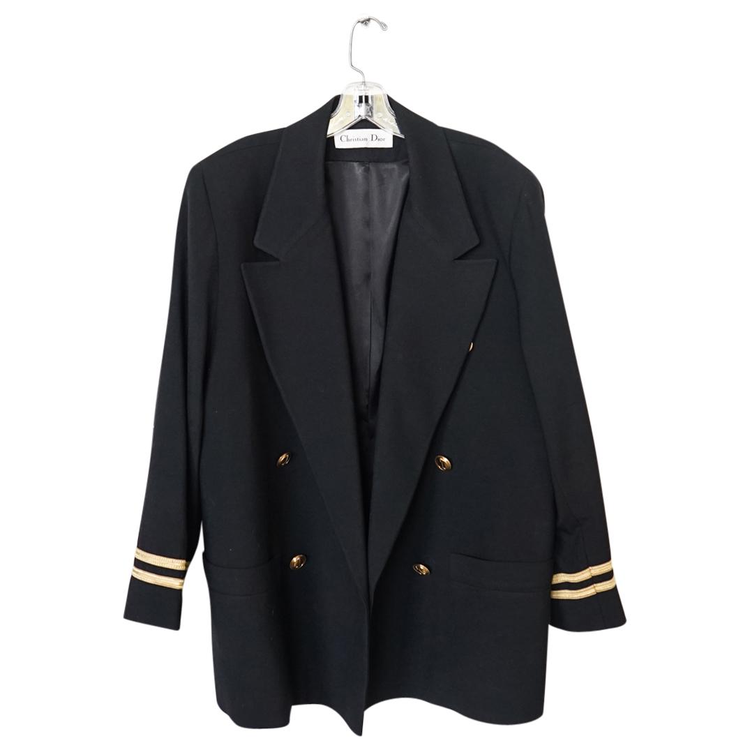 Vintage Christian Dior Double Breasted Uniform Jacket (1 of 5)