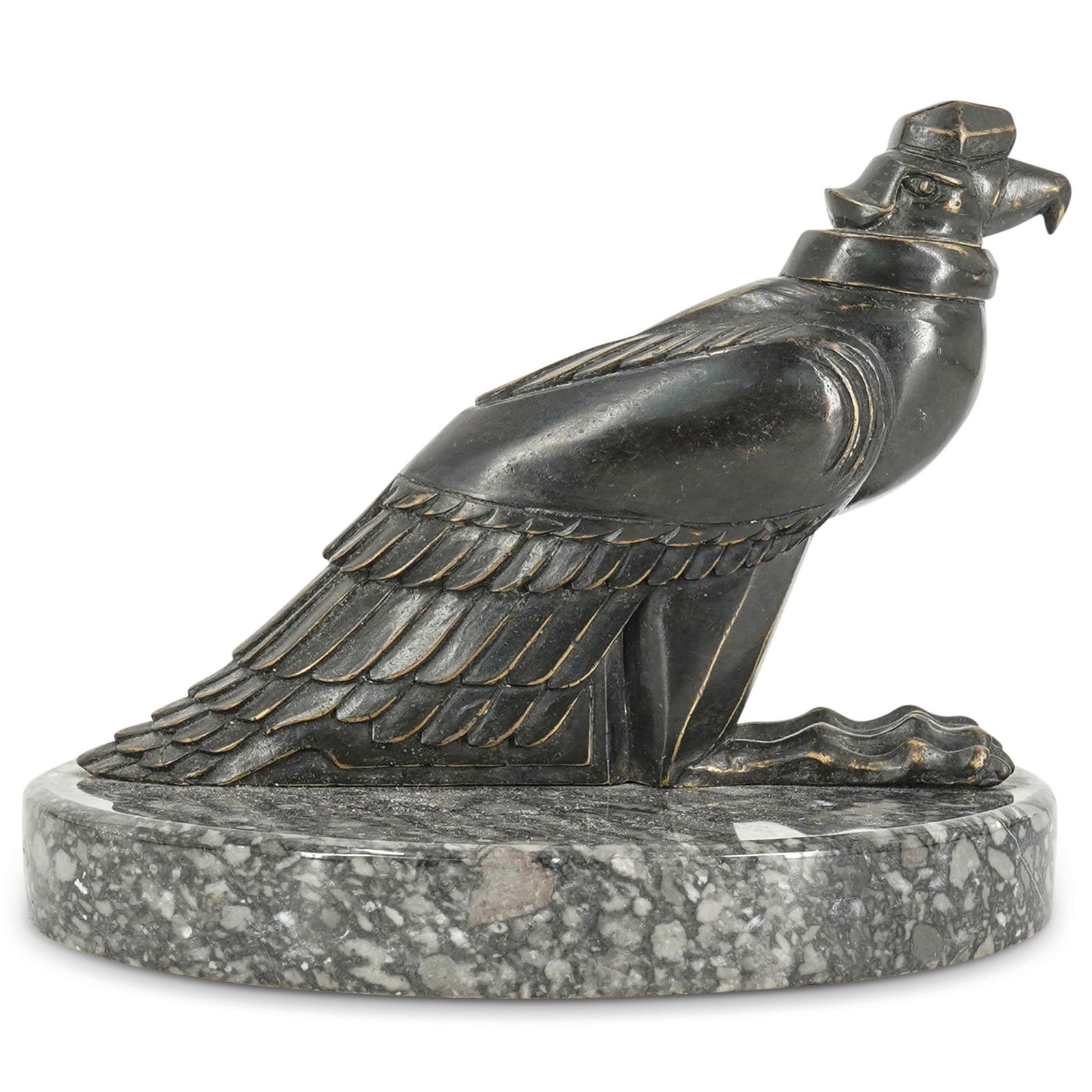 Antique Falcon Bronze Sculpture (1 of 6)
