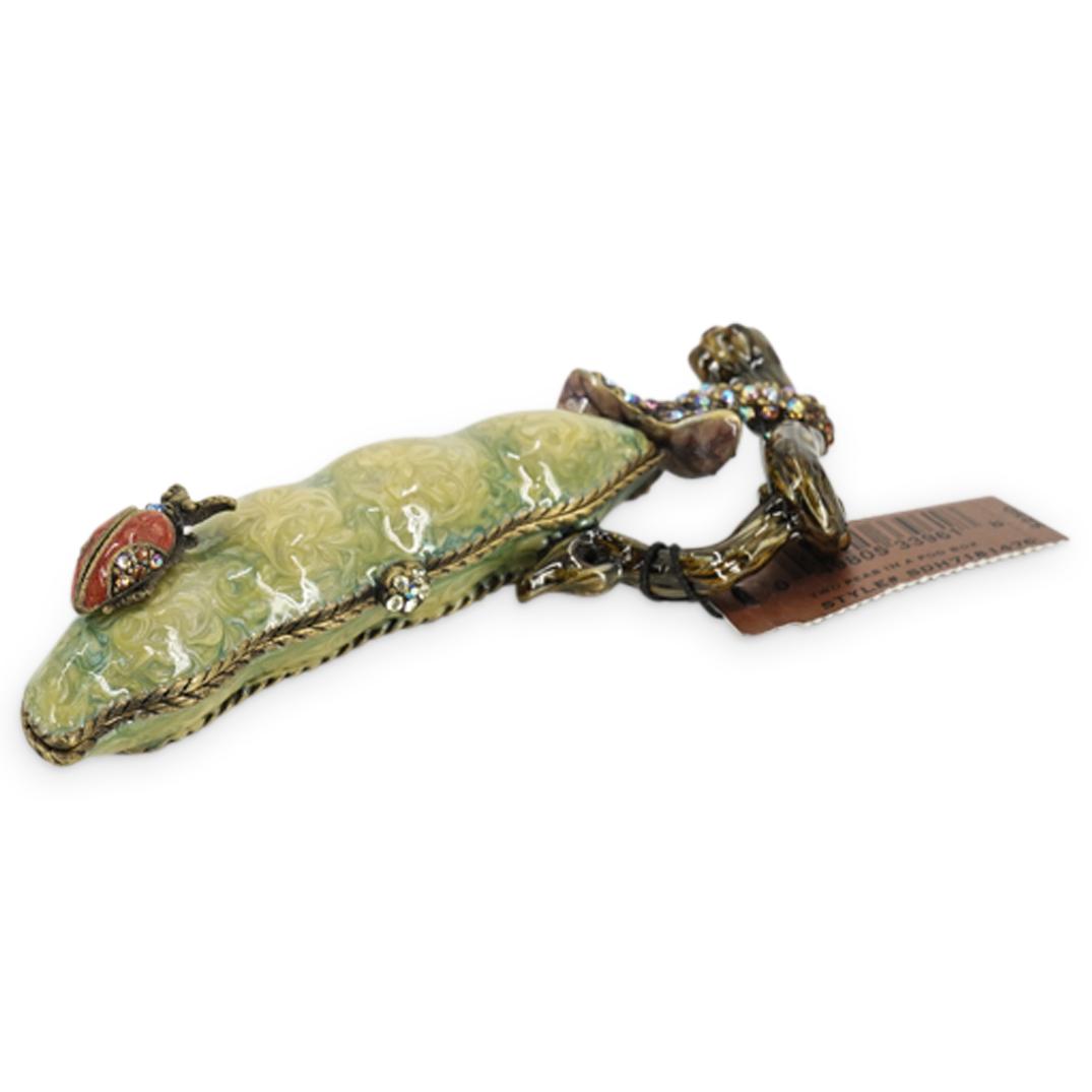 Jay Strongwater Phoebe "Two-Peas-In-A-Pod" Trinket Box (1 of 8)
