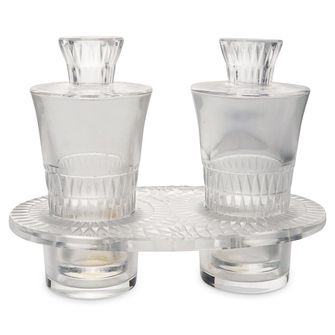 Lalique Crystal Cruet Set (1 of 4)