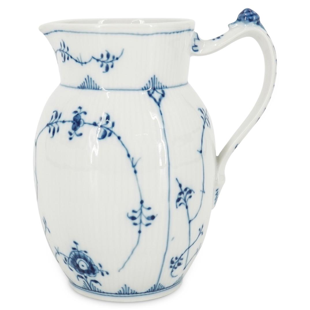 Royal Copenhagen Blue Fluted Handled Jar (1 of 6)