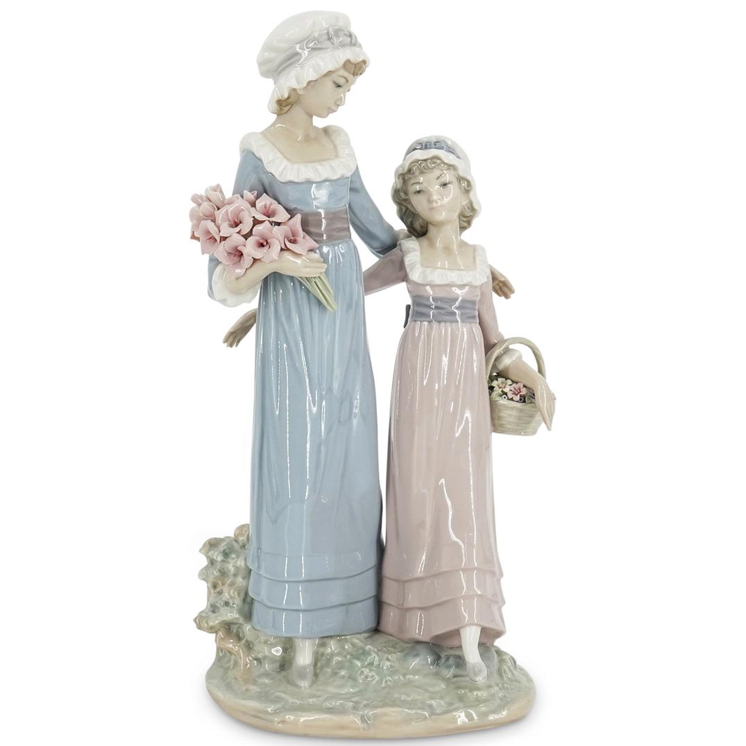 Lladro "Daughters with Flowers" Porcelain (1 of 5)