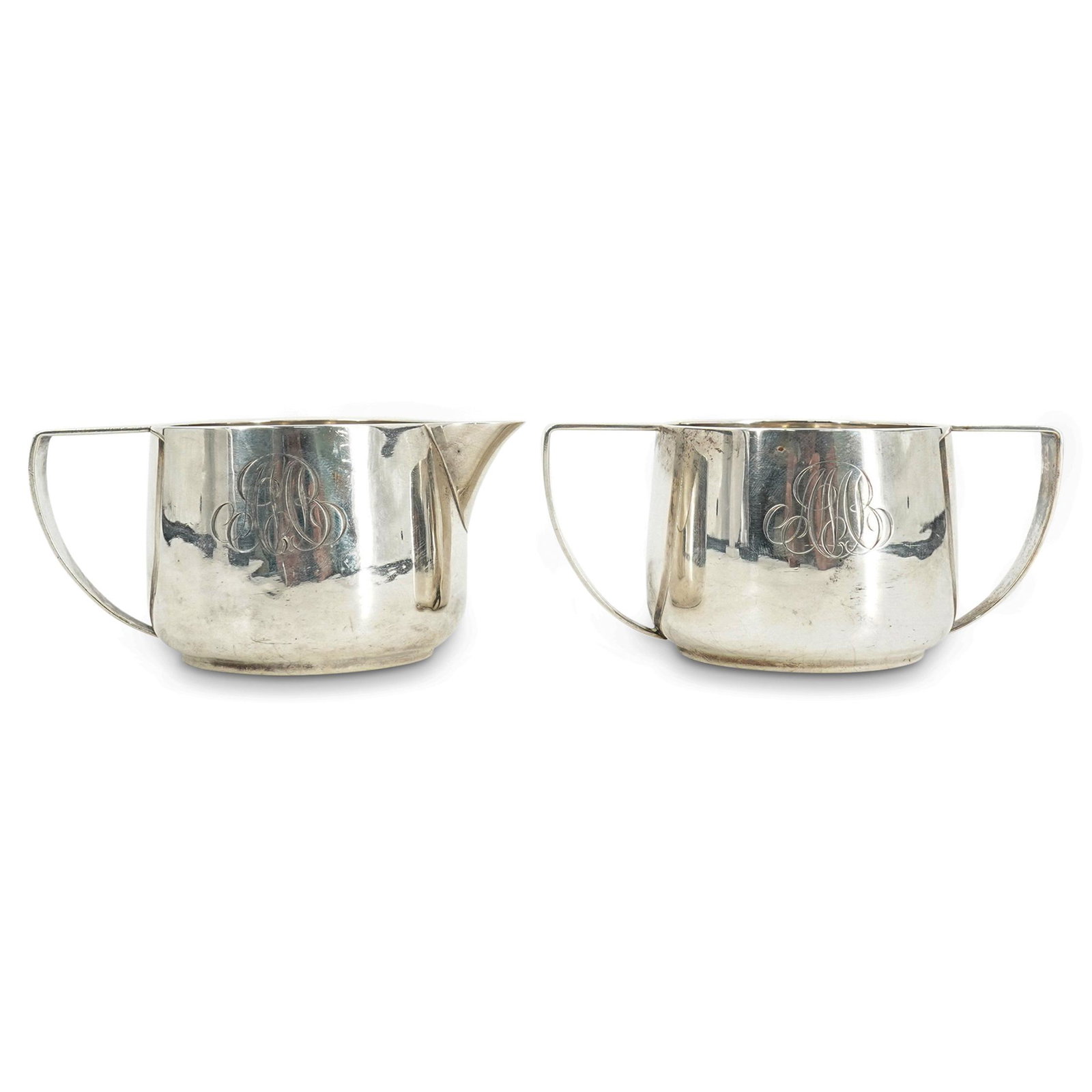 J.E. Caldwell & Co. Sterling Silver Cup & Creamer (1 of 7)