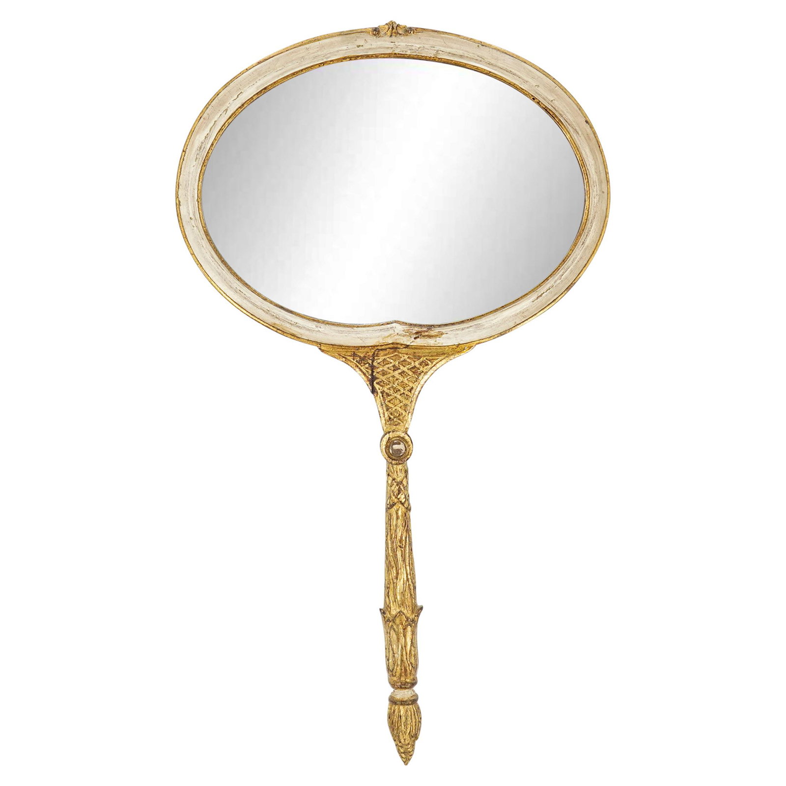 Antique Italian Gilt Wood Wall Mirror (1 of 4)
