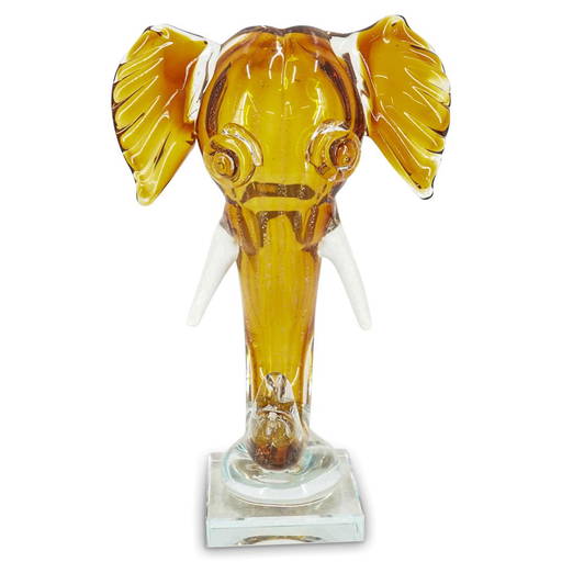 Art Glass Elephant Sculpture Apr 05, 2022 Akiba Antiques in FL