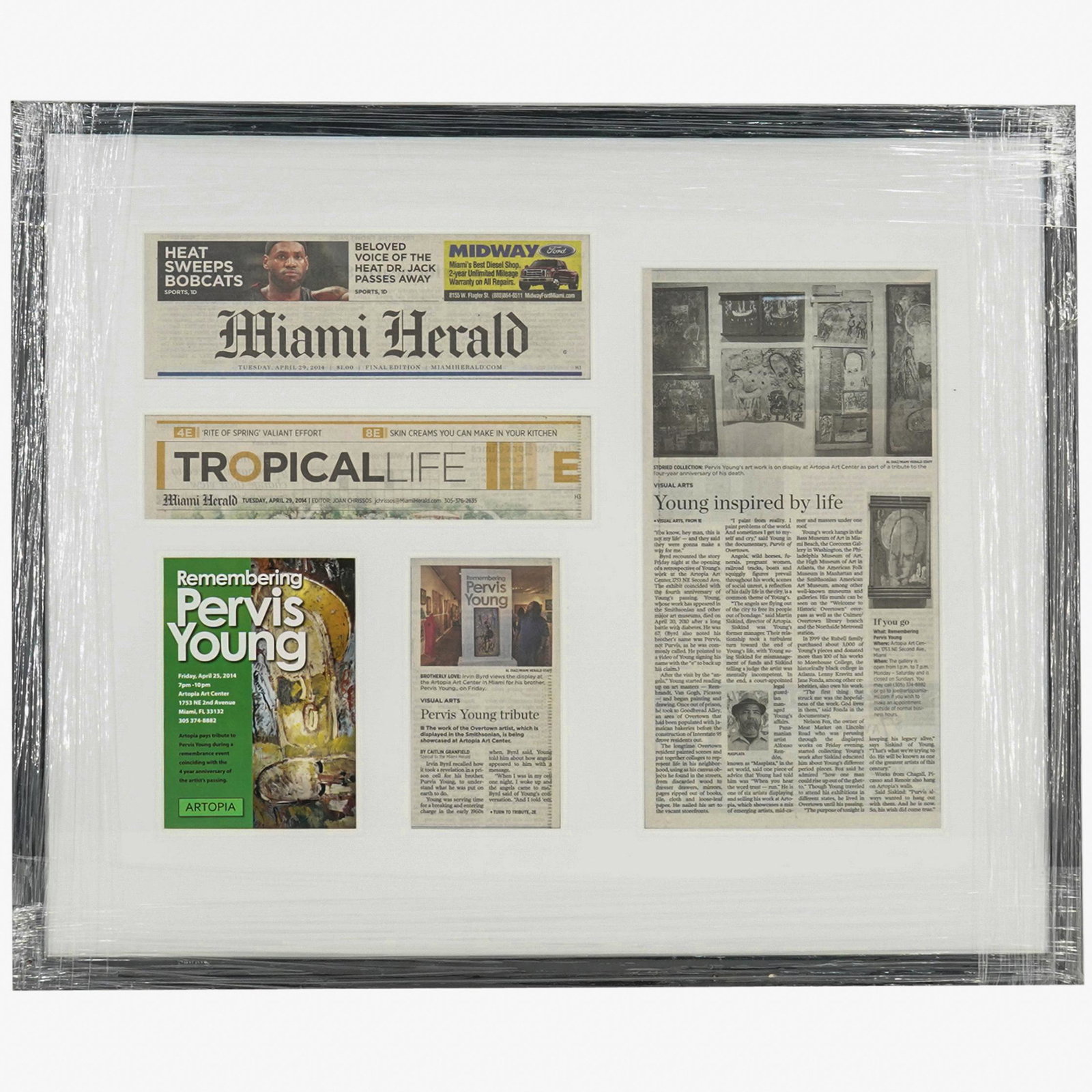 Remembering Purvis Young News Collage (1 of 11)