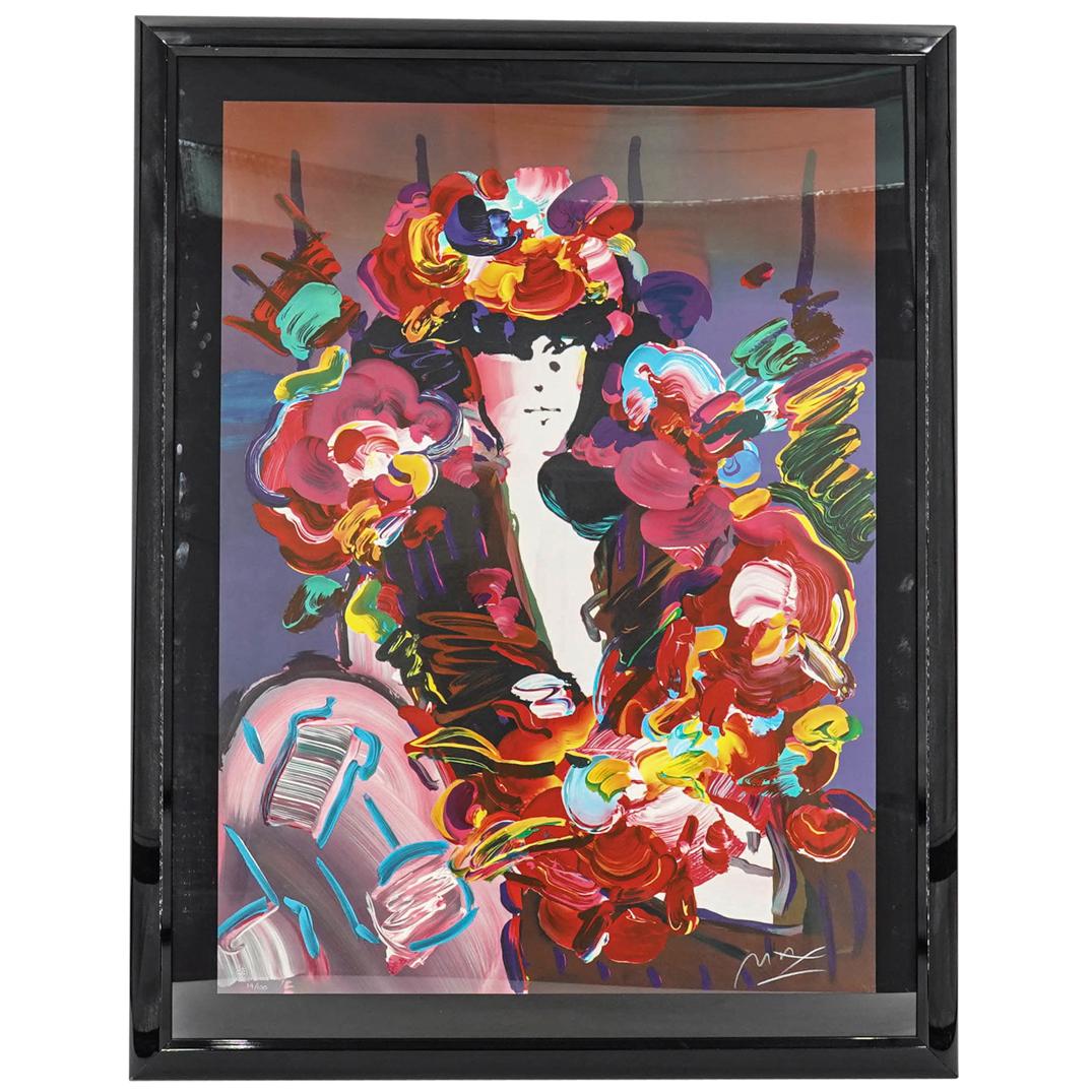 Peter Max (b. 1937) "Brown Lady II" Lithograph (1 of 8)