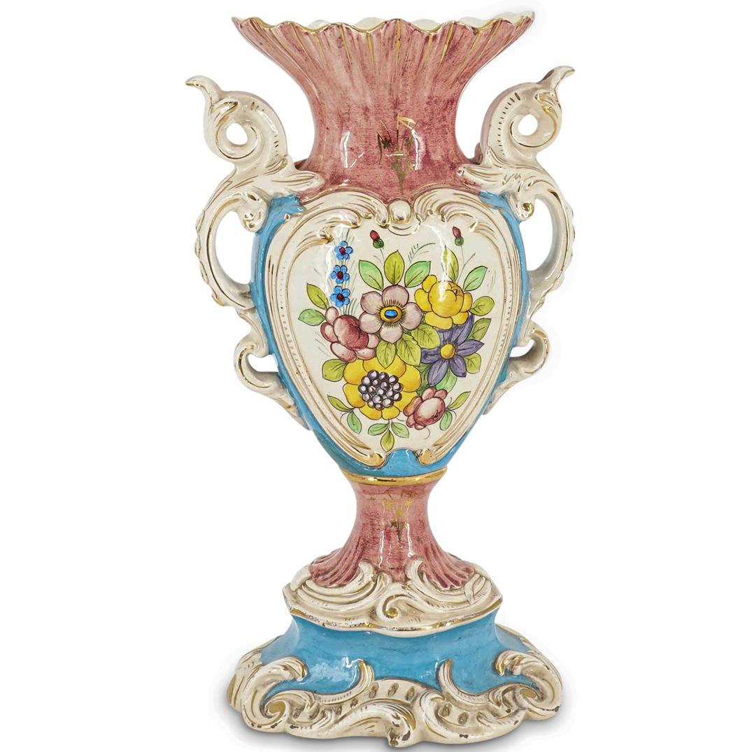 Vintage Italian Glazed Ceramic Vase (1 of 8)