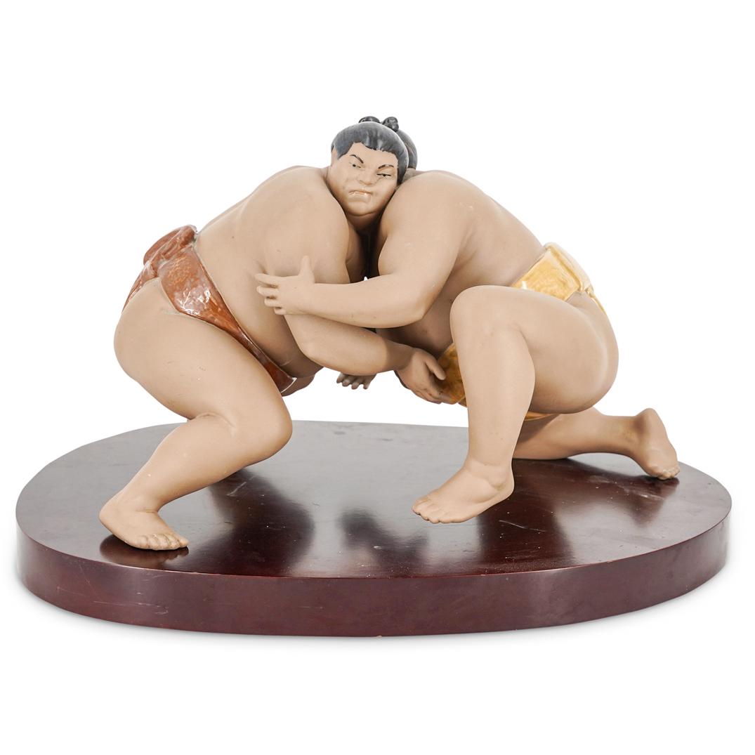Lladro "Test Of Strength" Porcelain Figure (1 of 10)