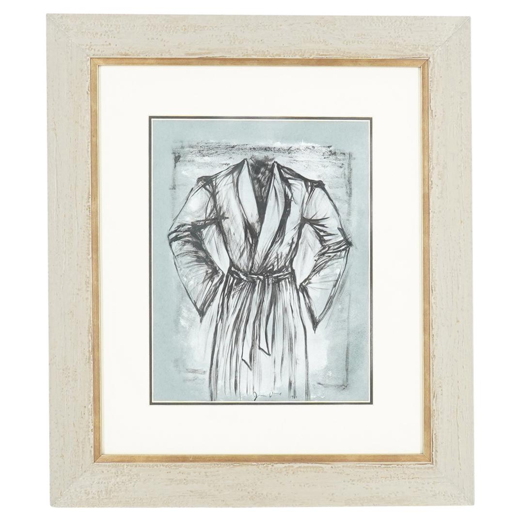 Attrib. to Jim Dine (American, 1935) "Robe" Mixed Media (1 of 4)