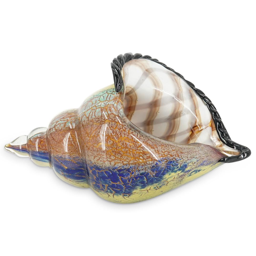 Murano Glass Conch Sculpture (1 of 6)