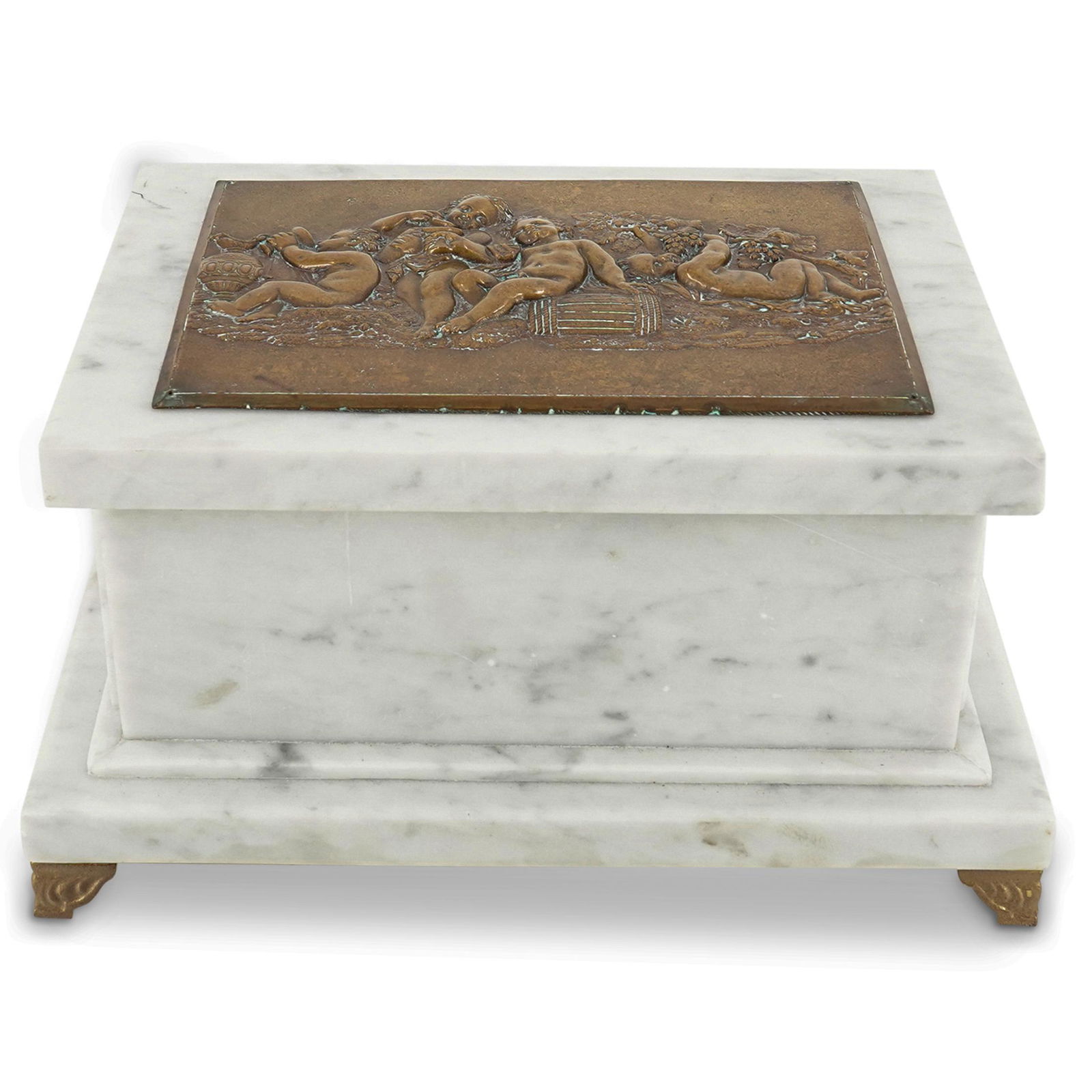 Miniature Marble Casket Box (1 of 8)