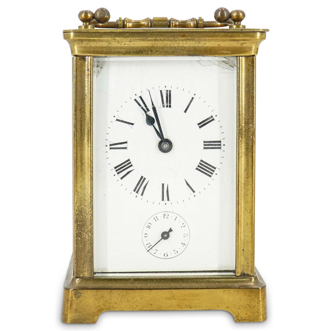 Gilt Bronze Carriage Clock (1 of 9)