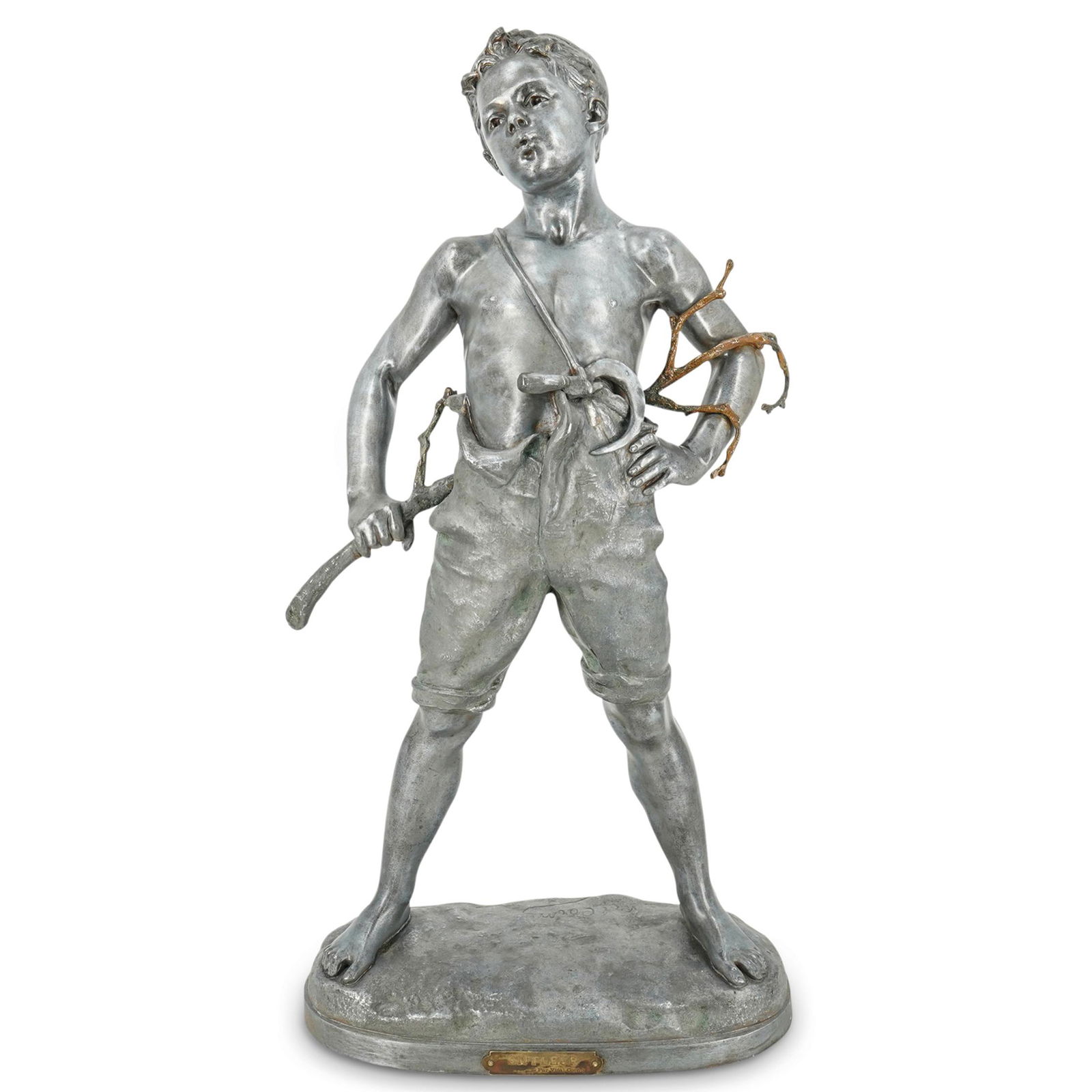 After Charles Vital Cornu (1851-1927) "Siffleur" (Whistling Boy) (1 of 8)