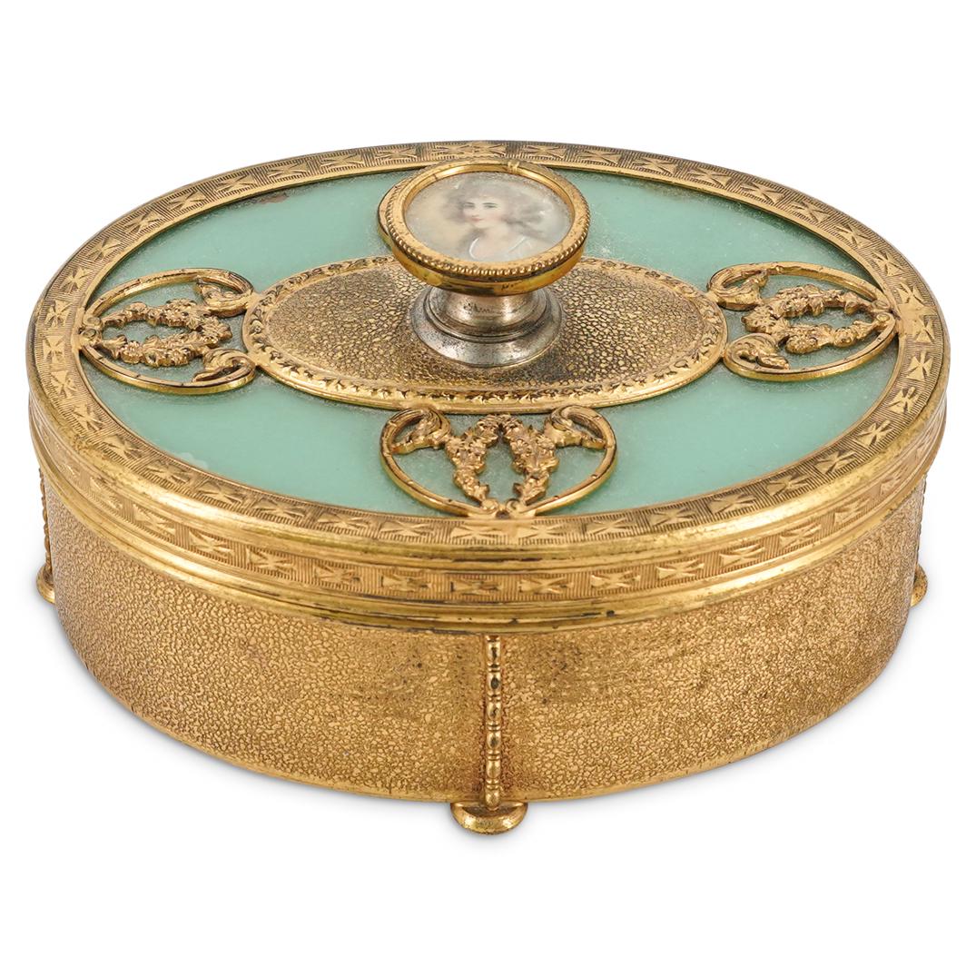 Viennese Jewelry Casket Trinket Box By Apollo (1 of 8)