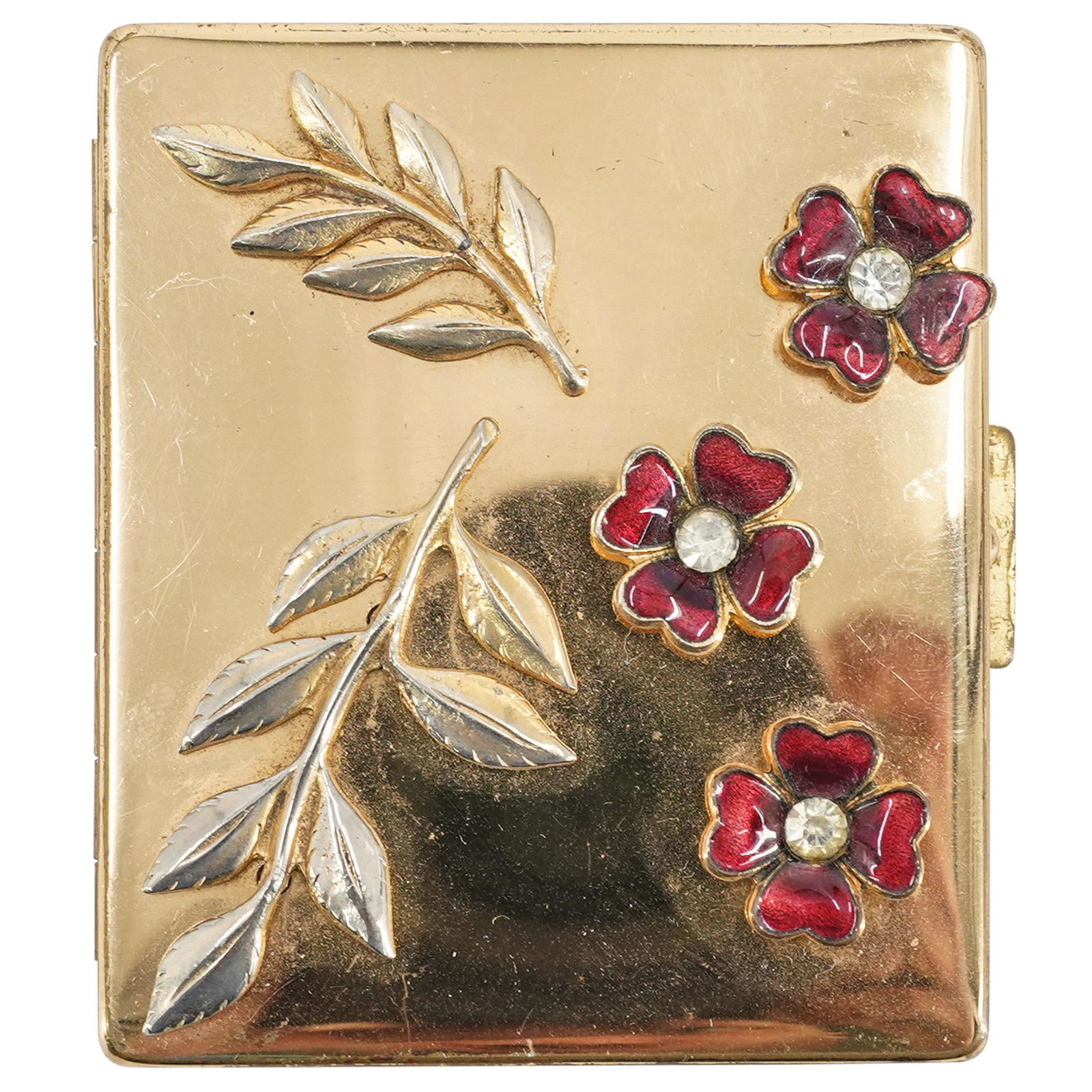 Vintage 1940s DeVilbiss Compact Powder Case (1 of 7)