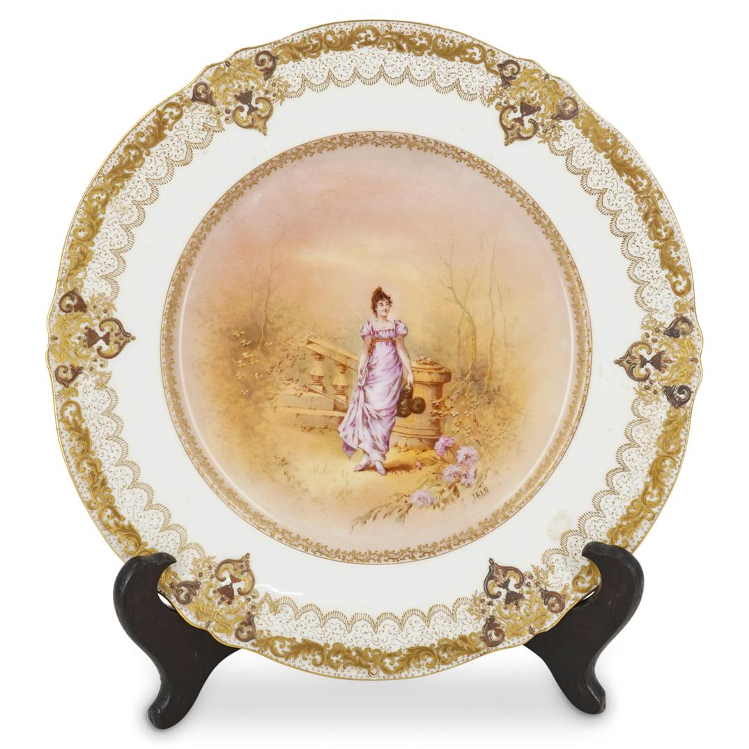 Antique Limoges Porcelain Plate (1 of 7)