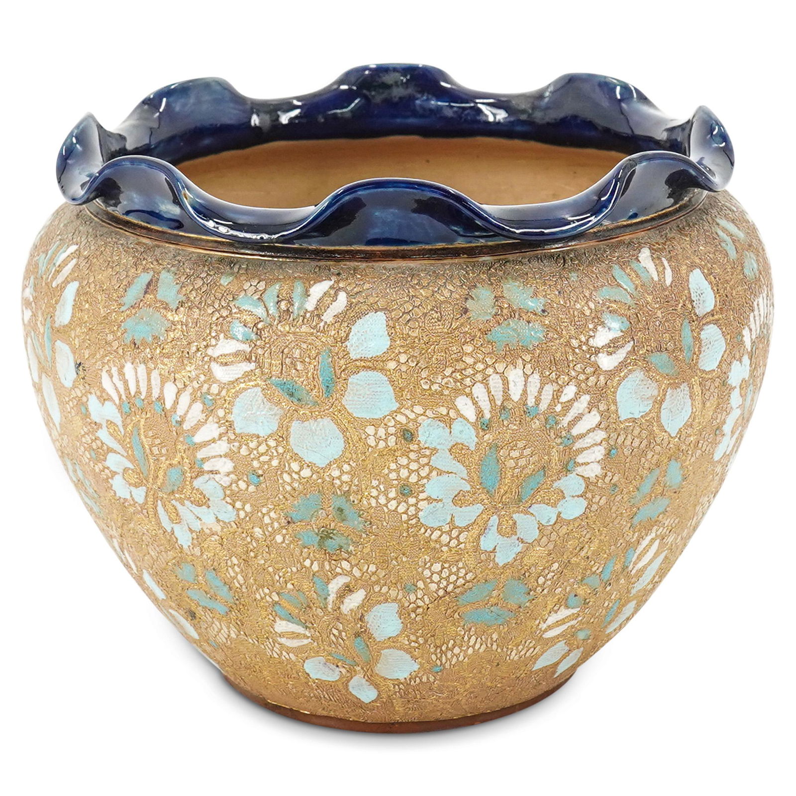 Antique Royal Doulton "Lambeth" Ceramic Vase (1 of 5)