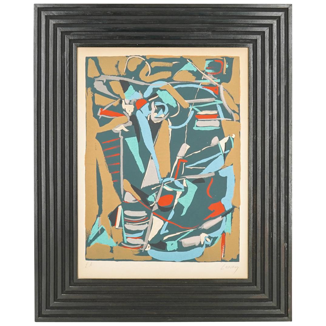 Andre Lanskoy (Russian 1902-1976) "Composition II" Artist Proof Litho (1 of 9)