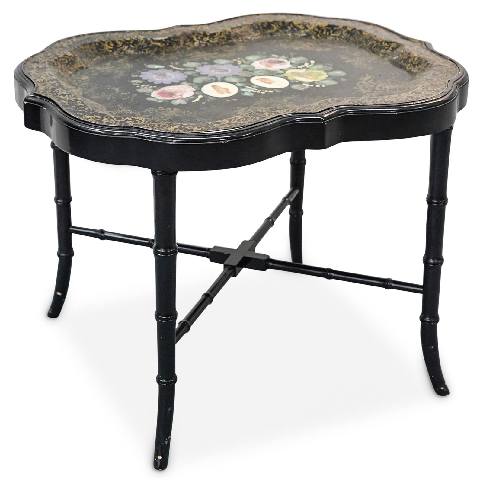 Bamboo Motif Tray Table (1 of 10)