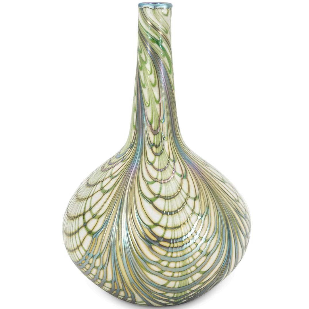 Charles Lotton (American, b. 1935) Art Glass Vase (1 of 6)