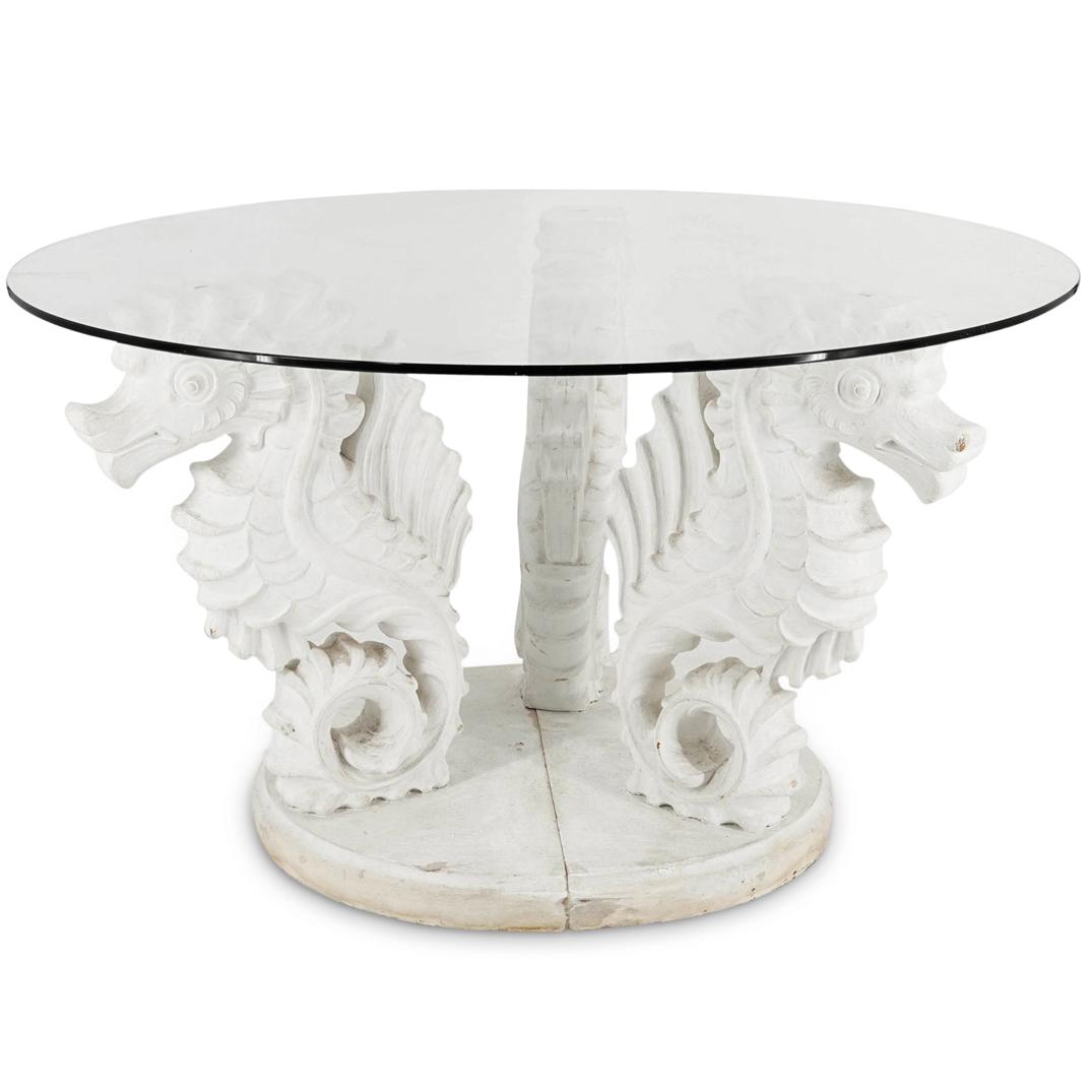 Vintage L.A. Sielaff & Co. Seahorse Table (1 of 9)