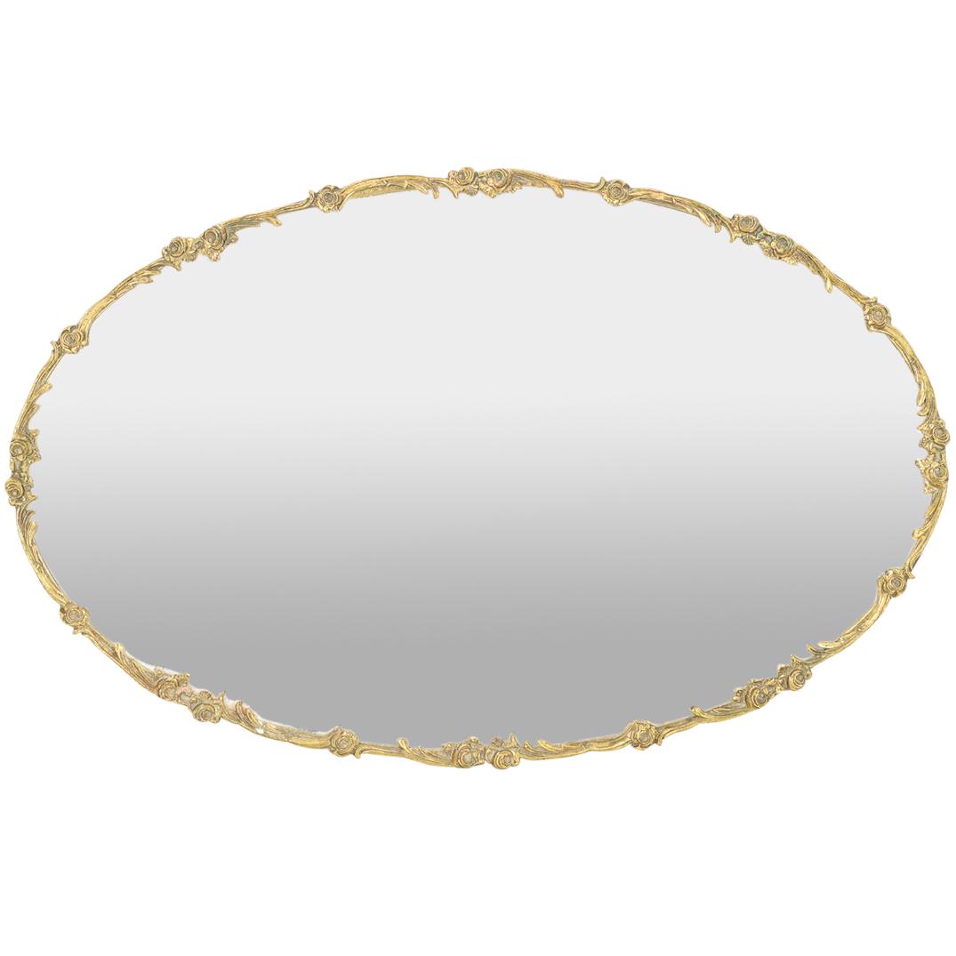 Antique French Gilt Dresser Mirror (1 of 3)