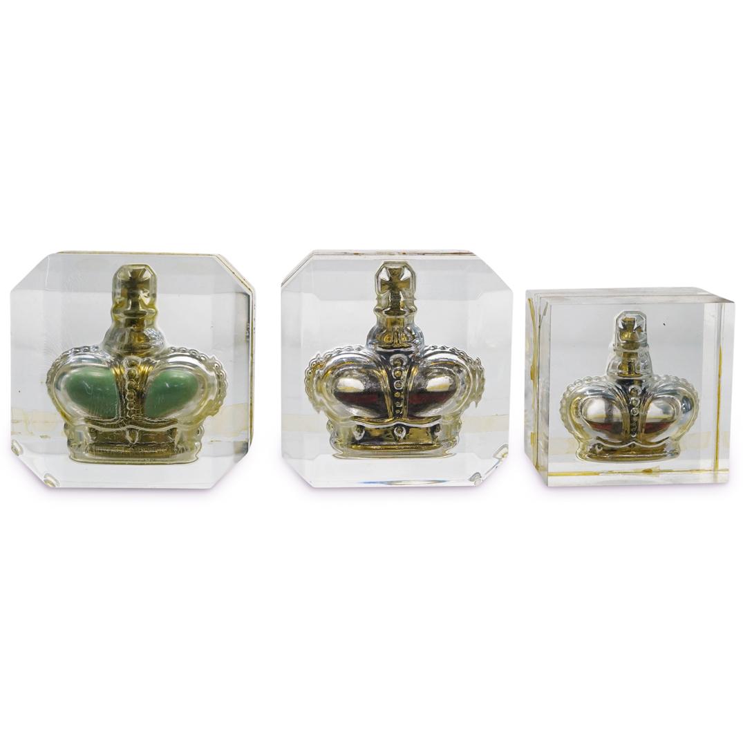 (3 Pc) Vintage Prince Matchabelli Perfume Bottles Set (1 of 4)