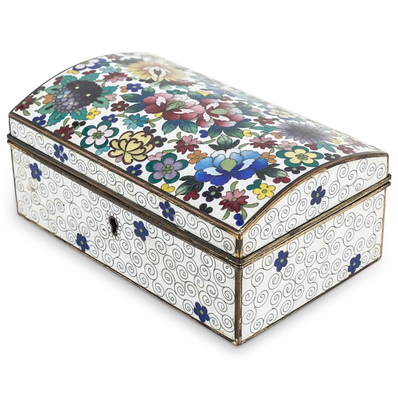 Japanese Yusen-Shippo Cloisonne Box (1 of 6)