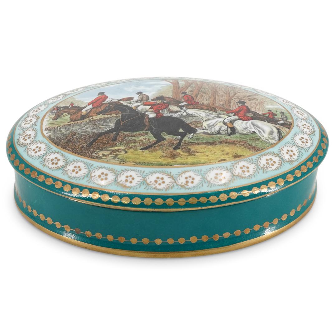 Limoges Enameled Porcelain Dresser Box (1 of 8)