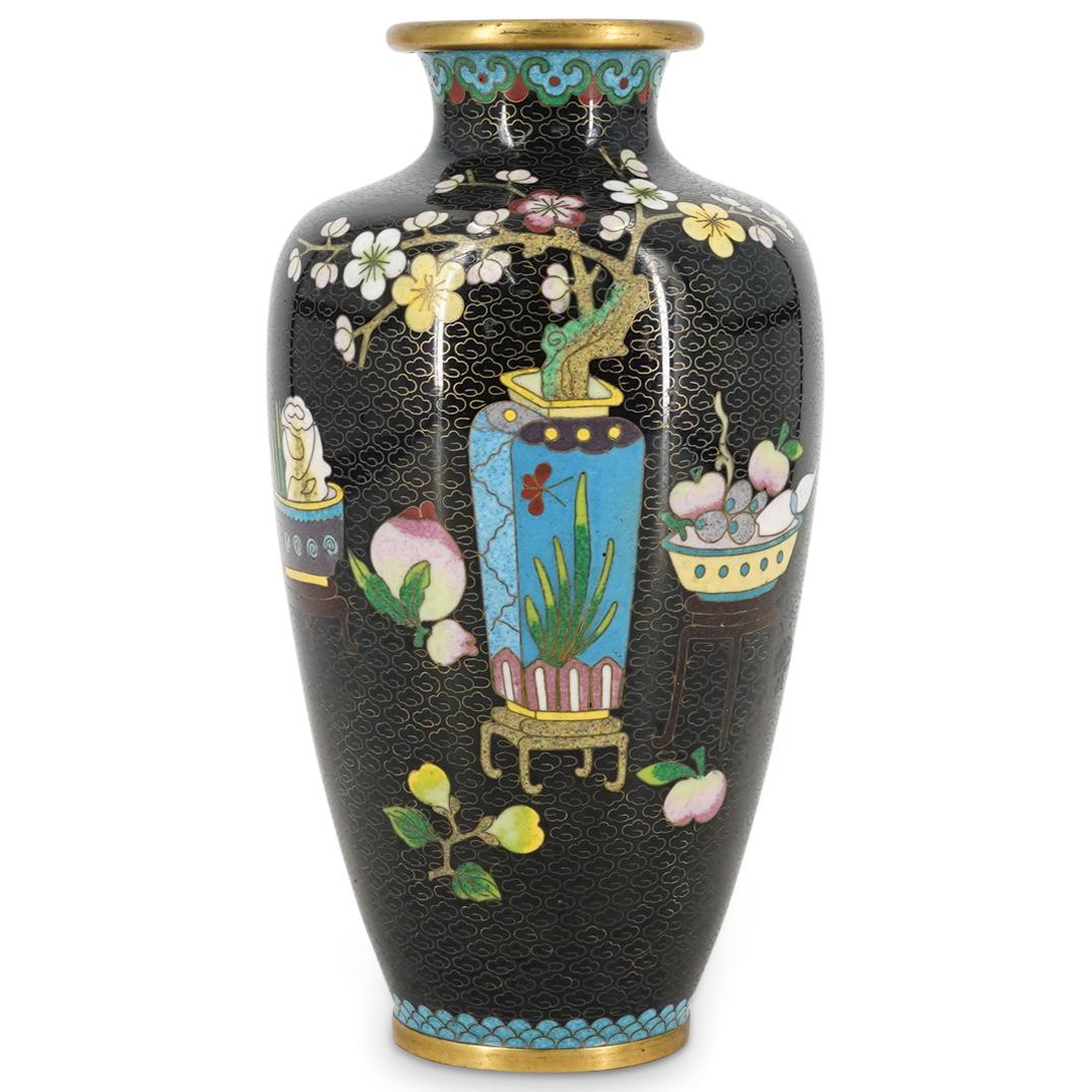 Antique Chinese Cloisonne Vase (1 of 5)