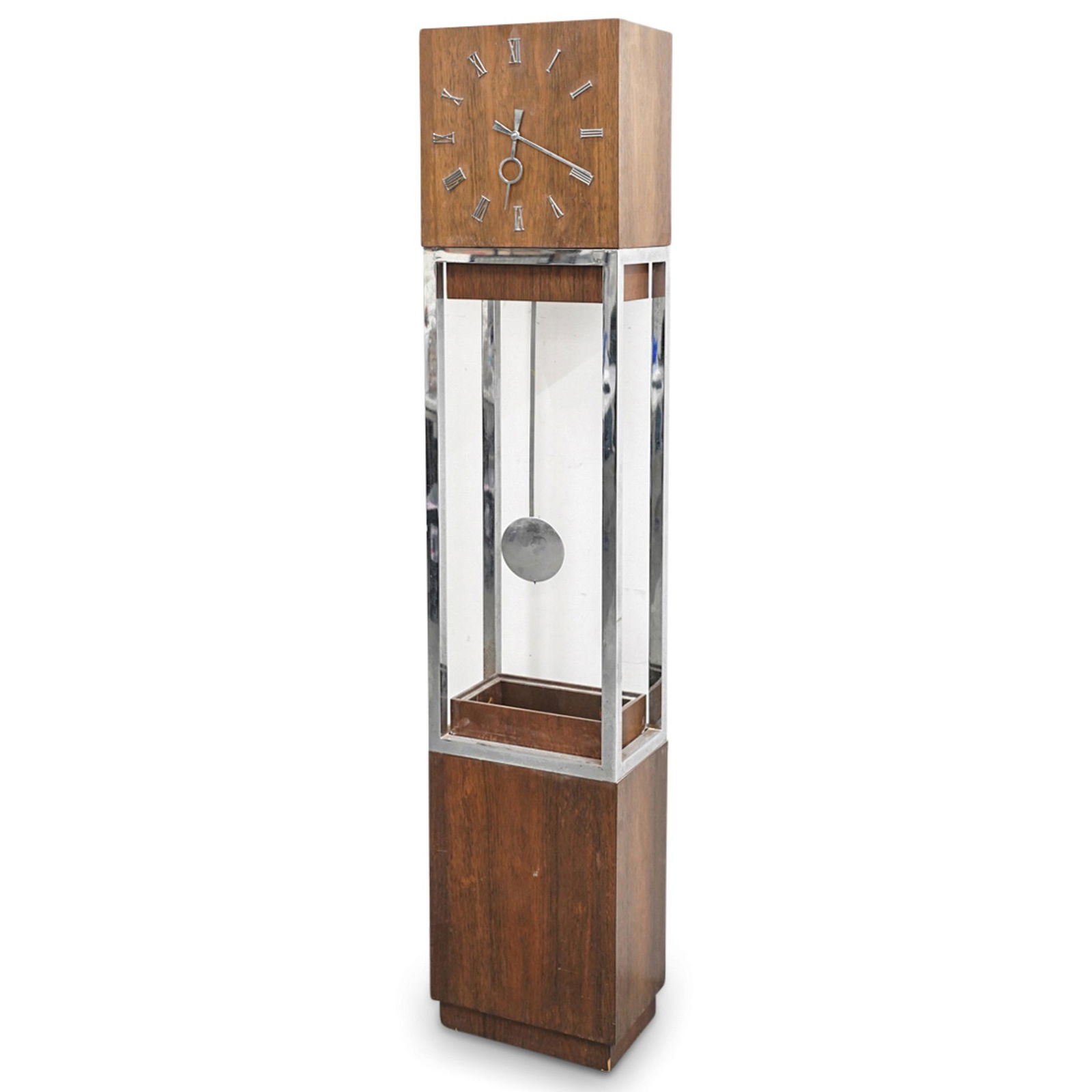Mid-Century Rosewood Floor Clock Collection (1 of 7)