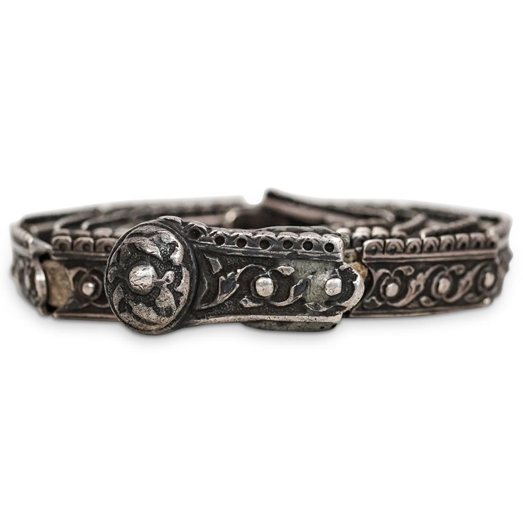 Antique Russian Silver Niello Belt (1 of 5)