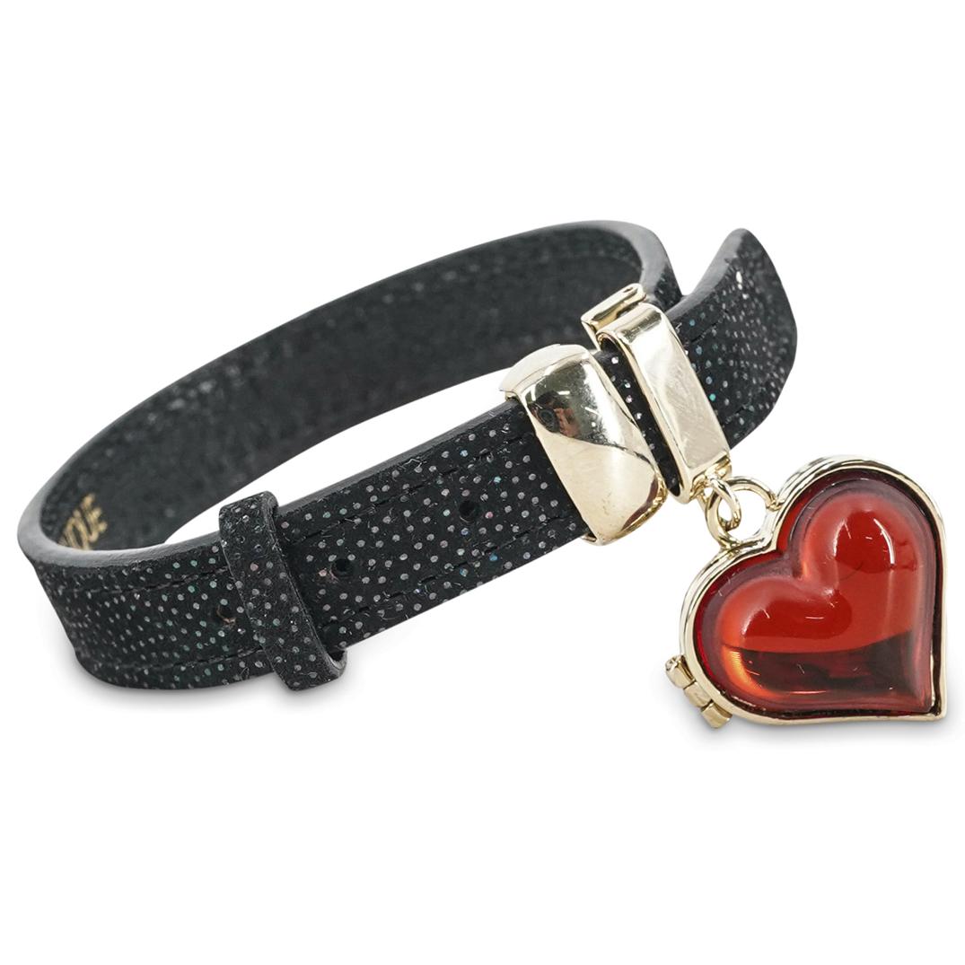 Lalique "Heart-Catcher" Cuff Bracelet (1 of 8)