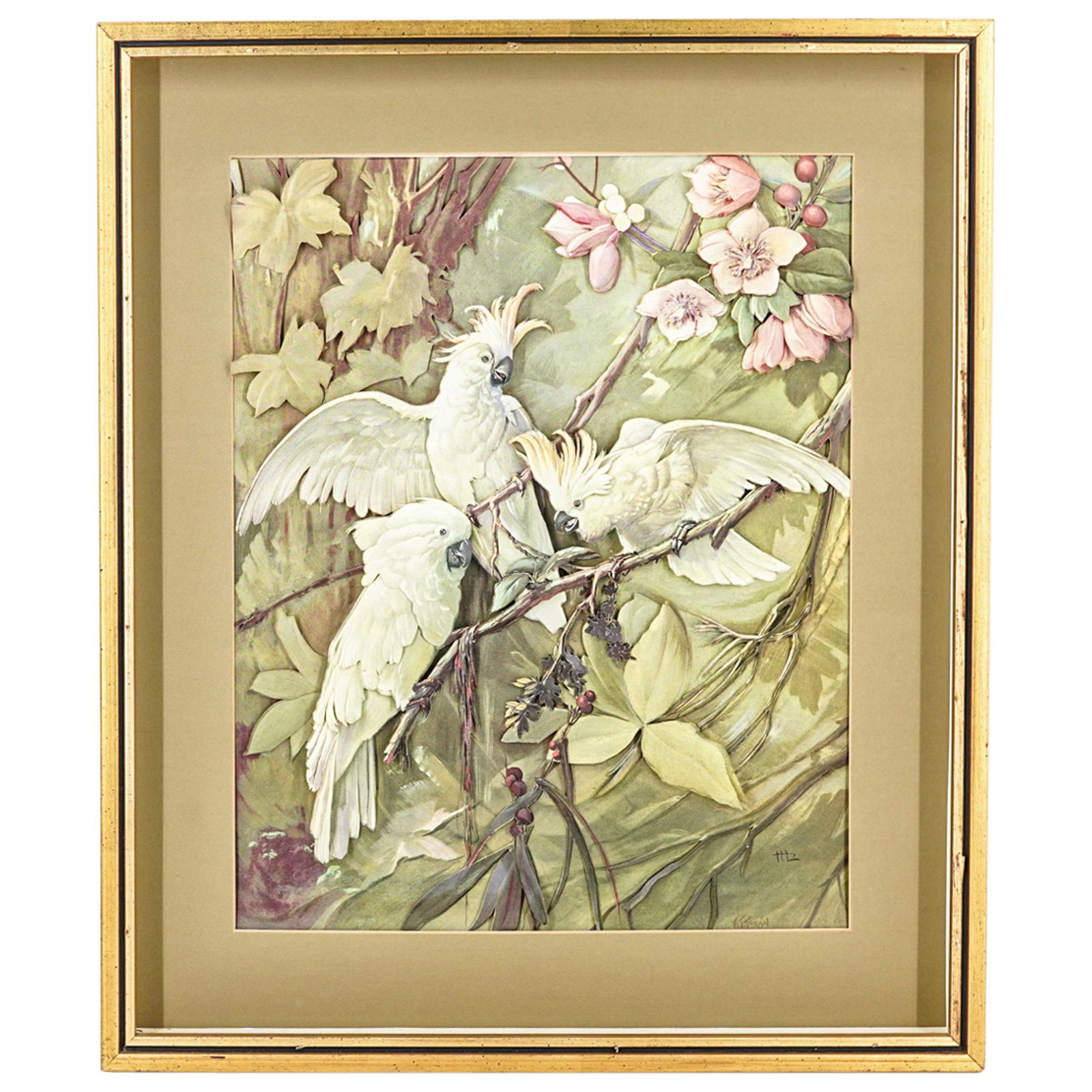 In the Manner of Alfonso T. Toran Paper Relief Art (1 of 6)