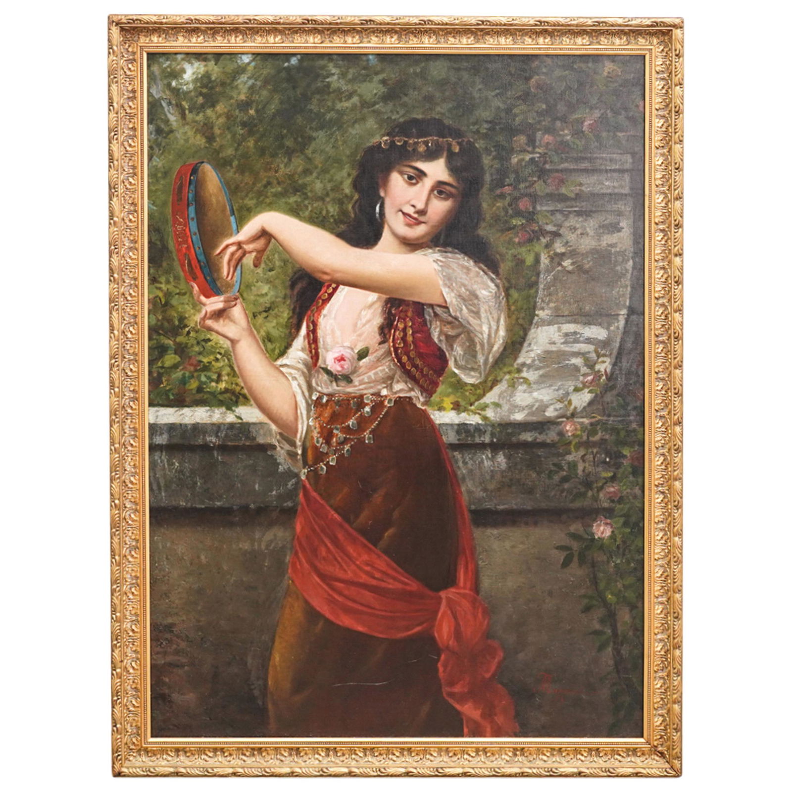 F. Mazzoni Framed Giclee Print of Gypsy (1 of 6)