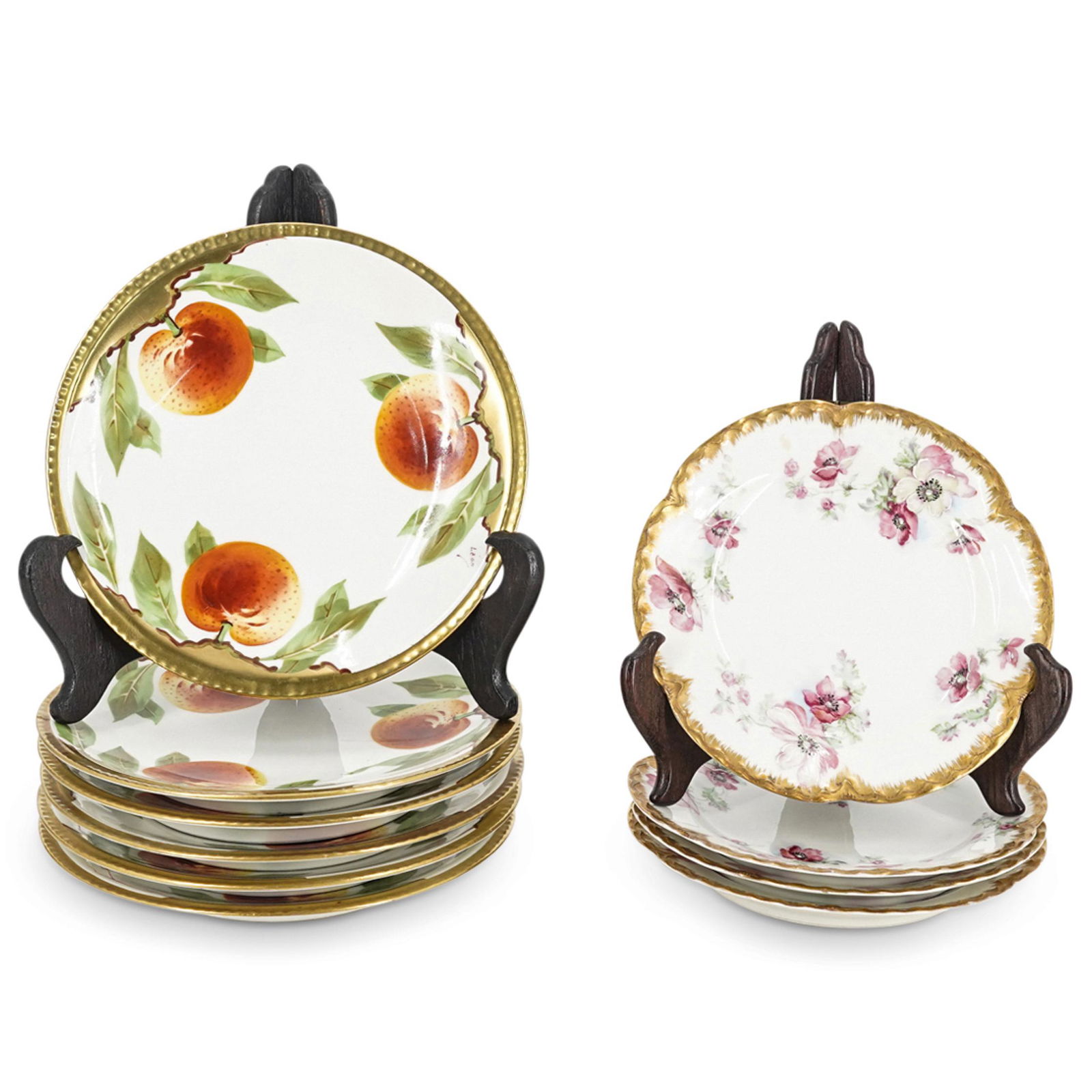 (6 Pc) Haviland & Co. Porcelain Plates (1 of 8)