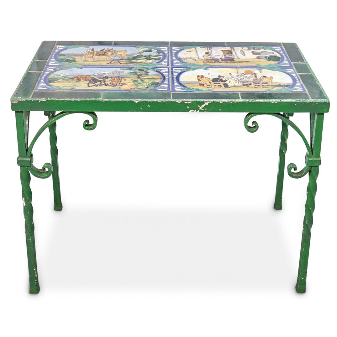 Taylor Tilery Co. Iron Table (1 of 8)