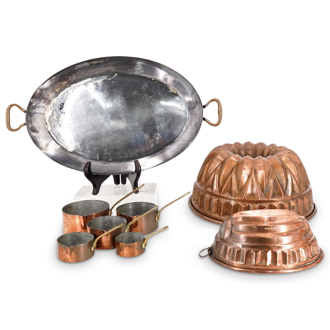 (8 Pc) Antique Metal Kitchenware Lot (1 of 9)