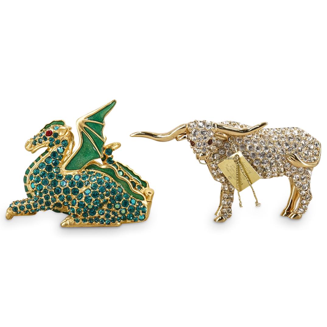 (2 Pc) Estee Lauder Solid Perfume Compact Grouping Set (1 of 6)