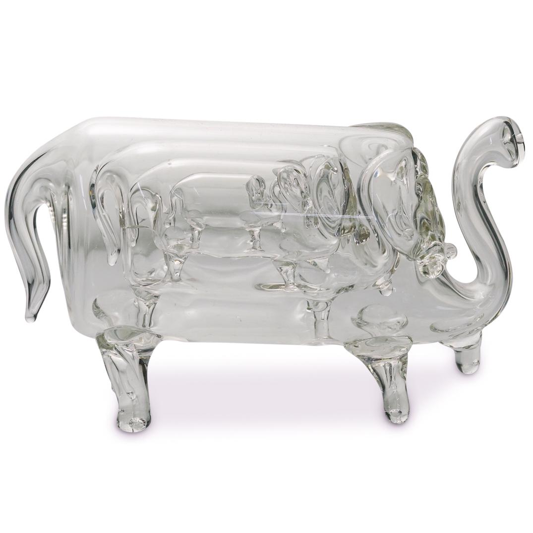 Murano Glass Elephant Figurine (1 of 3)