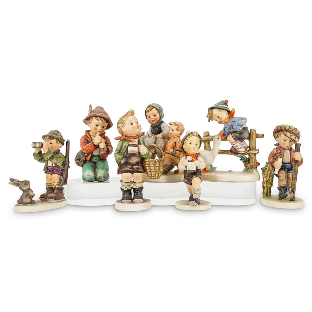 (7 Pc) Goebel Porcelain Figurines Grouping Set (1 of 8)