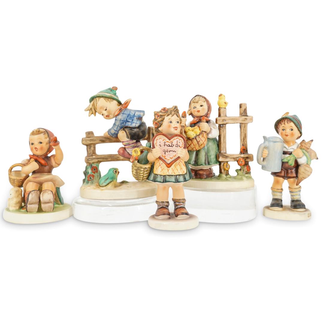 (5 Pc) Goebel Porcelain Figurines Grouping Set (1 of 8)