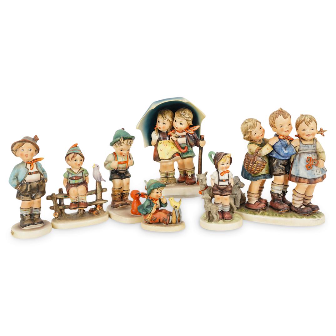 (7 Pc) Goebel & Inarco Porcelain Figurines Grouping Set (1 of 10)