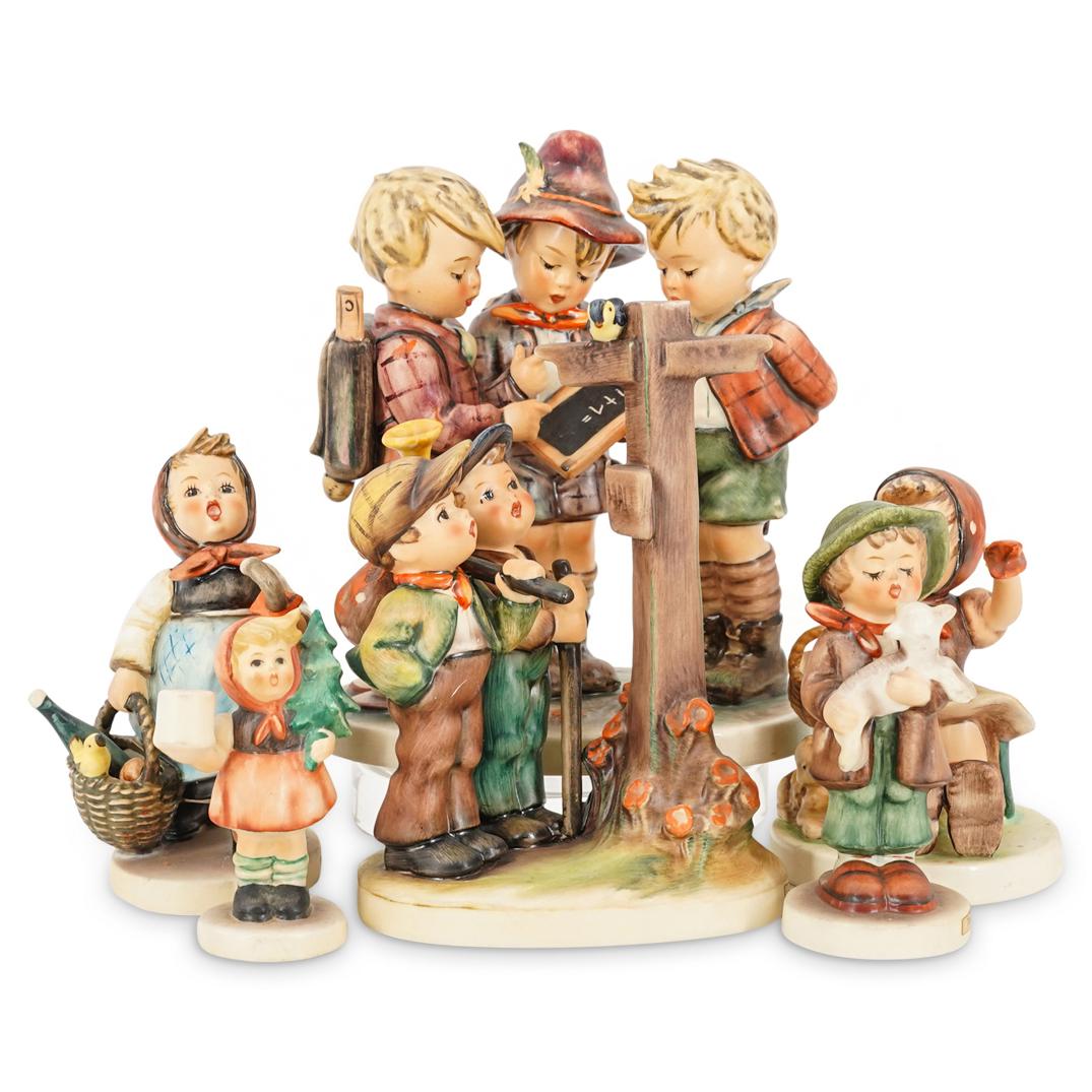 (6 Pc) Goebel Porcelain Figurines Grouping Set (1 of 8)