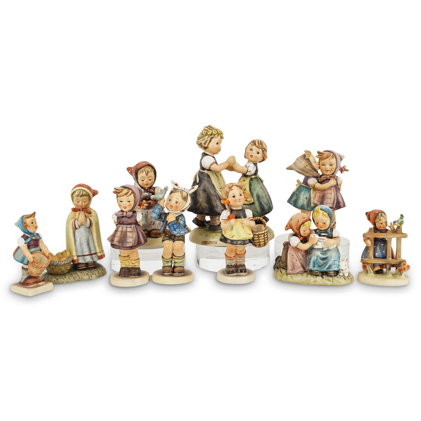 (10 Pc) Goebel Porcelain Figurines Grouping Set (1 of 14)