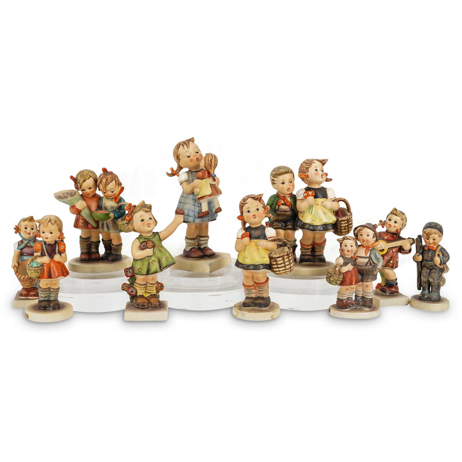 (10 Pc) Goebel Porcelain Figurines Grouping Set (1 of 12)