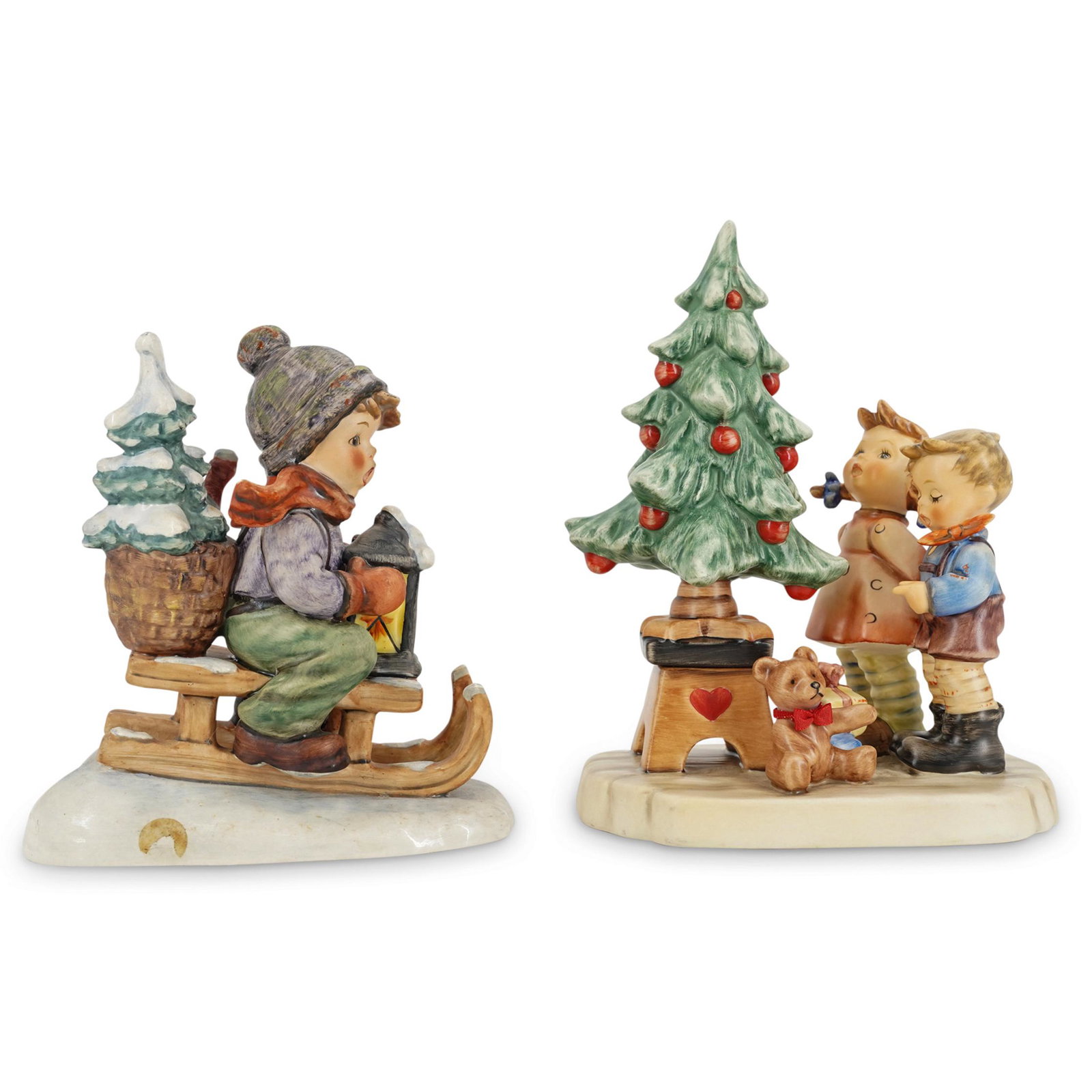(2 Pc) Goebel Porcelain Figurines Grouping Set (1 of 8)