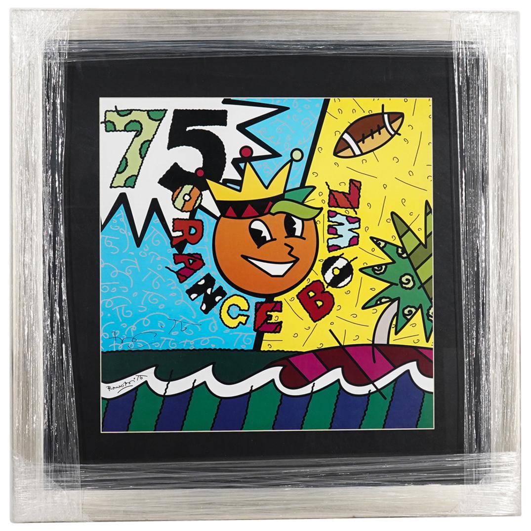 Romero Britto (Brazilian, b. 1963) Signed Serigraph (1 of 5)