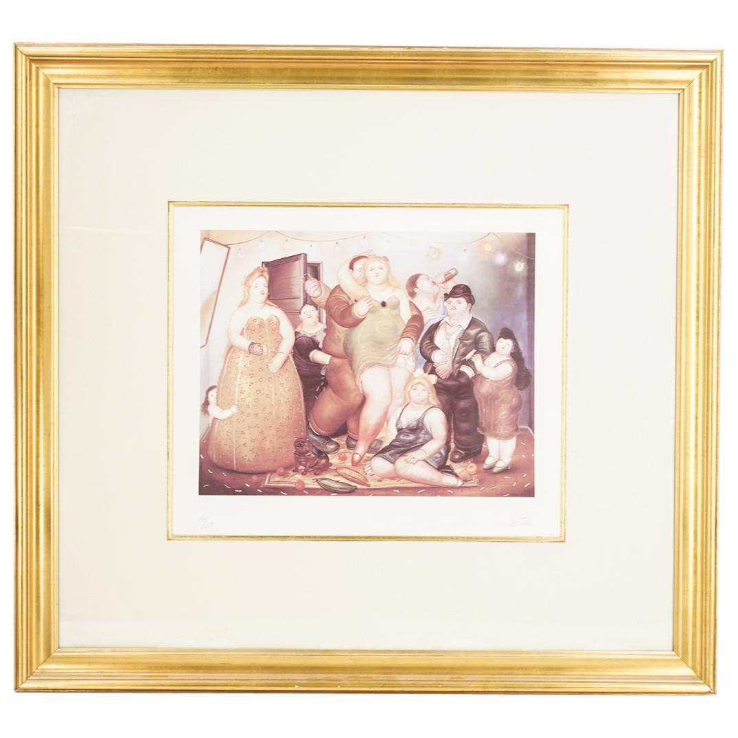 Fernando Botero (B. 1932) "The House Of Raquel Vega" Lithograph (1 of 8)